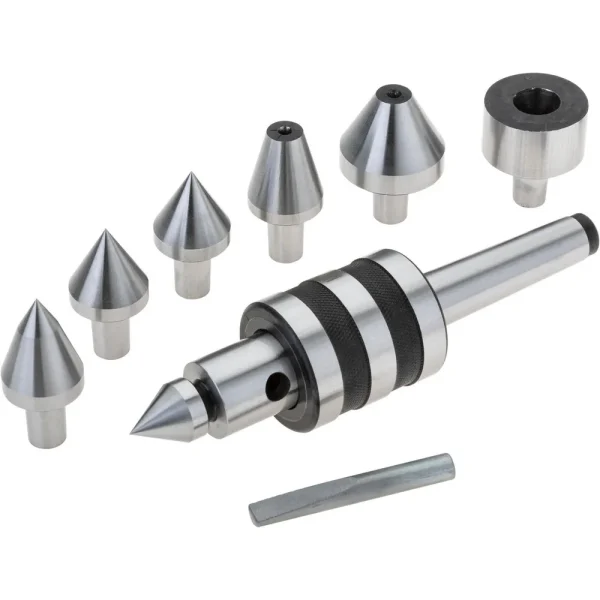 Grizzly Industrial Live Center Set – Taper: MT2 (G1069)