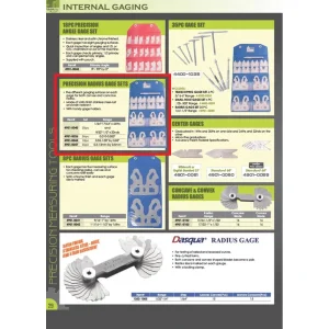 HHIP 26 PIECE .5-13MM RADIUS GAGE SET (4901-0047) - view 2