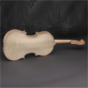 Grizzly Industrial Solid Fiddleback Maple with Spruce Front Violin Kit (T33957) - view 3