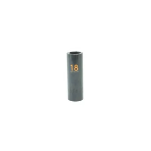 1/2″ DRIVE 18MM METRIC 6 POINT DEEP IMPACT SOCKET – ORANGE