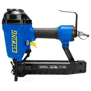 Estwing ESS50 Pneumatic 16-Gauge 2″ Medium Crown Construction Stapler with Adjustable Metal Belt Hoo - view 3