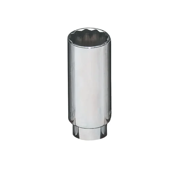 1/2″ DRIVE 1-1/8″ SAE 12 POINT DEEP CHROME SOCKET