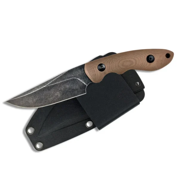 ABKT Desert Predator Tan Fixed Blade Knife (AB0004T)