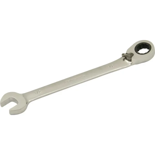 Dynamic Tools 1/2″ Reversible Combination Ratcheting Wrench (D076016)