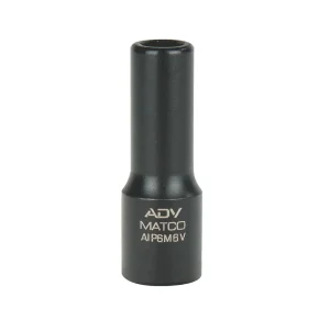 1/4″ DRIVE 6MM METRIC 6 POINT MID-LENGTH IMPACT SOCKET