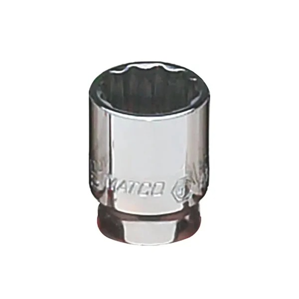1/4″ DRIVE 7/16″ SAE 12 POINT CHROME SOCKET