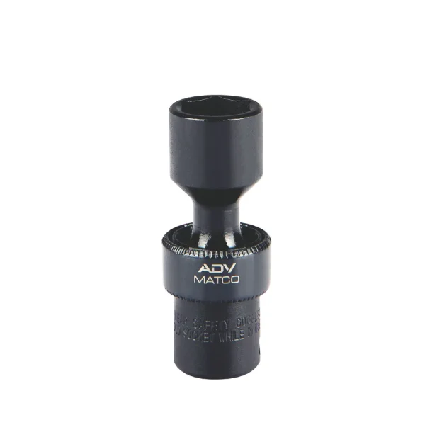 1/4″ DRIVE 9MM METRIC 6 POINT ADV UNIVERSAL IMPACT SOCKET