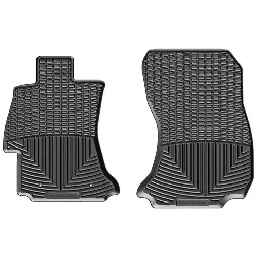 WeatherTech Black Rubber Floor Mat Set – W387