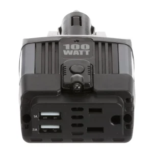 Custom Accessories Goxt 100 Watt CA 100W 110-V Direct Plug-in Power Inverter w USB – 10888 - view 3