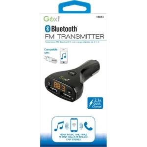 Custom Accessories Goxt Bluetooth/FM Transmitter – 18843
