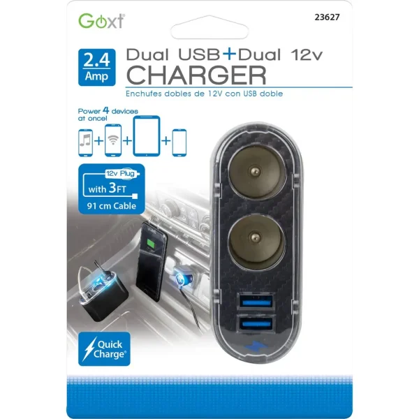 Custom Accessories Goxt USB Charger – 23627
