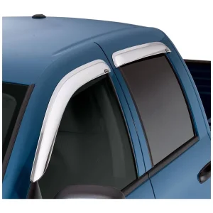 Auto Ventshade Ventvisor Outside Mount Silver Side Window Air Deflector – 684813 - view 3