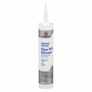 Permatex Clear RTV Silicone Adhesive Sealant 11 oz General-Purpose (80855)
