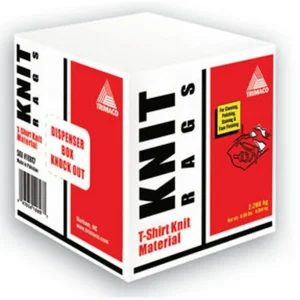 Trimaco T Shirt Rags White Cleaning Faux Finishing 8 Lb Dispenser Box (10853)