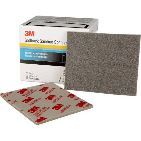 3M 4-1/2″ X 5-1/2″ Medium Softback Sanding Sponge (2606)