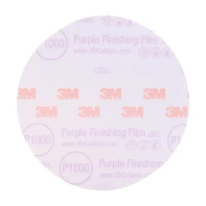 3M 6″ P1000 Hookit Purple Finishing Film Disc (30669) - view 2