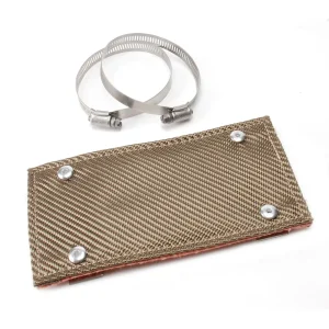 DEI Titanium Pipe Shield, 4in x 8in (10453)