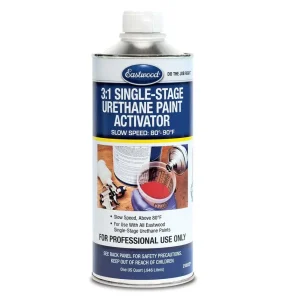 Eastwood 3:1 Urethane Activator Slow 80-90 Degrees F Single Stage 32oz (21853ZP)