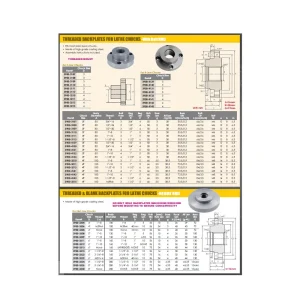 HHIP 3″ 3-JAW CHUCK 1-10 THREADED BACKPLATE (3900-3111) - view 4