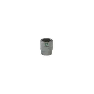 3/8″ DRIVE 17MM METRIC 6 POINT CHROME SOCKET – GREEN