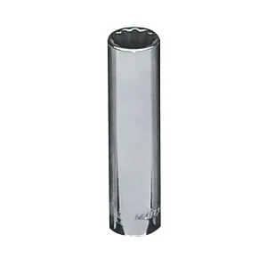 1/4″ DRIVE 8MM METRIC 12 POINT DEEP CHROME SOCKET