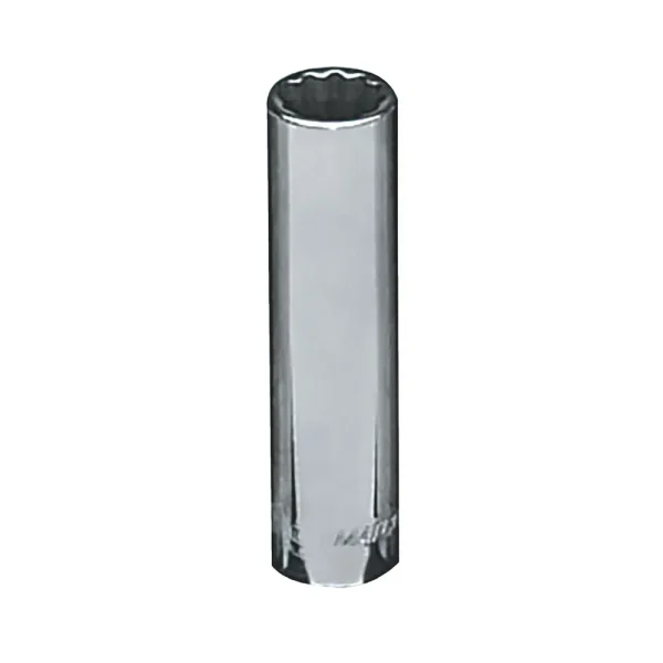 1/4″ DRIVE 8MM METRIC 12 POINT DEEP CHROME SOCKET