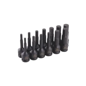 13 PIECE 3/8″ DRIVE ADV IMPACT HEX BIT SOCKET SET