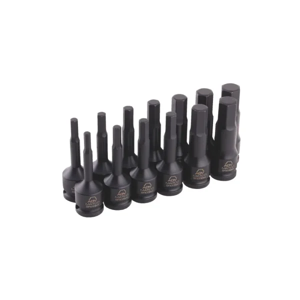 13 PIECE 3/8″ DRIVE ADV IMPACT HEX BIT SOCKET SET