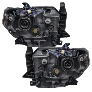 Oracle Lighting 2014-2017 Toyota Tundra Pre-Assembled LED Halo Headlights – (Dual Halo Kit) (7204-00 - view 3