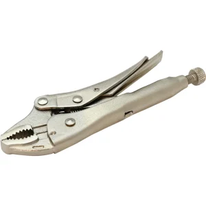 Dynamic Tools 5″ Locking Pliers, Curved Jaws With Wire Cutter (D055301) - view 2