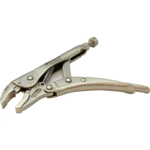 Dynamic Tools 5″ Locking Pliers, Curved Jaws With Wire Cutter (D055301) - view 3