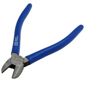 Gray Tools 6-1/2″ Side Cutting, Diamond Slim Nose Pliers, With Vinyl Grips, 7/8″ Jaw (B241B) - view 2