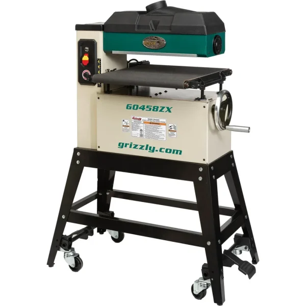 Grizzly Industrial 18″ 2 HP Open-End Variable-Speed Drum Sander (G0458ZX)
