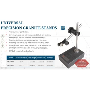 DASQUA 260 X 140MM UNIVERSAL PRECISION GRANITE STAND (7812-0010) - view 2