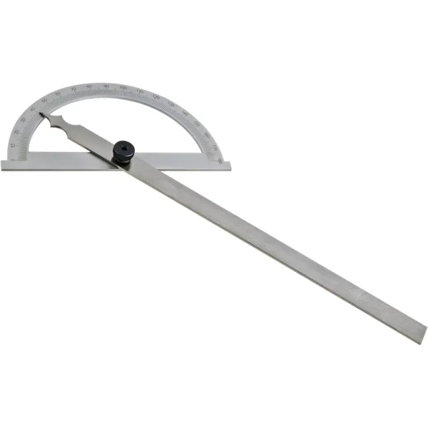 Grizzly Industrial Large Protractor with Locking Knob (H2687)