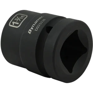 Dynamic Tools 1-3/16” X 1″ Drive, 6 Point Standard Length, Impact Socket (D025338) - view 2