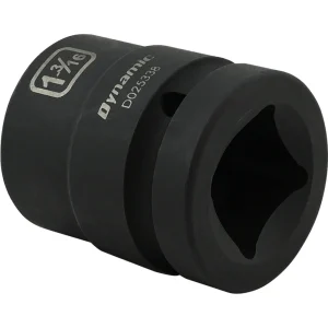 Dynamic Tools 1-3/16” X 1″ Drive, 6 Point Standard Length, Impact Socket (D025338) - view 3