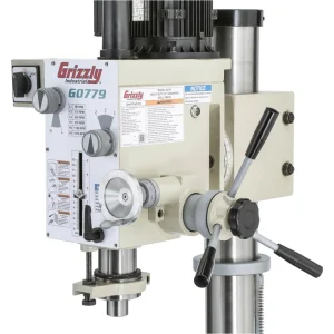 Grizzly Industrial 23-3/8″ Heavy-Duty Floor Model Gearhead Drill Press (G0779) - view 3