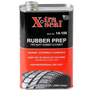 X-tra Seal Rubber Prep Liquid Pre Buff Rubber Tire Cleaner 32Oz (14-100)