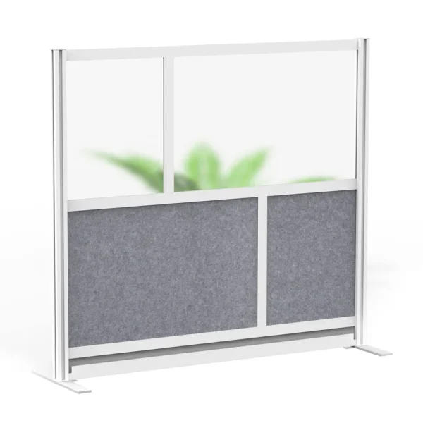 Luxor Workspaces Modular Room Divider Wall System – 53″ X 48″ (MW-5348-FCG)