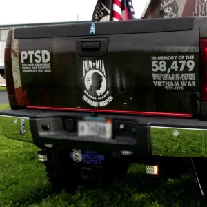 Race Sport 60in TRIPLE ROW LED Truck Tailgate Light Bar 5-function (1006832) - view 3