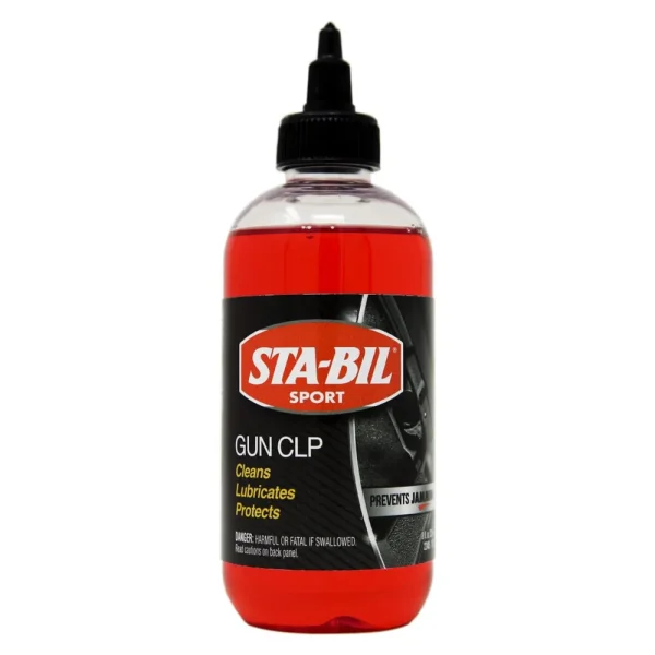 Sta-Bil Gun Clp – Cleans, Lubrication, Prevents Jamming, 8 Oz., Red (22405)