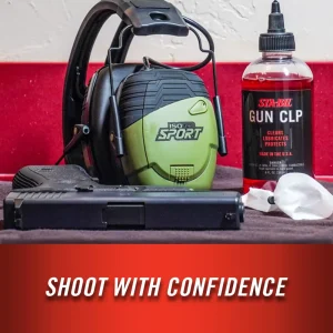 Sta-Bil Gun Clp – Cleans, Lubrication, Prevents Jamming, 8 Oz., Red (22405) - view 2