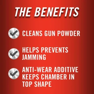 Sta-Bil Gun Clp – Cleans, Lubrication, Prevents Jamming, 8 Oz., Red (22405) - view 3