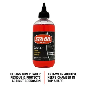 Sta-Bil Gun Clp – Cleans, Lubrication, Prevents Jamming, 8 Oz., Red (22405) - view 4