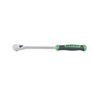 3/8″ DRIVE 11-3/4″ EIGHTY8 TOOTH FIXED RATCHET WITH ERGO HANDLE – GREEN