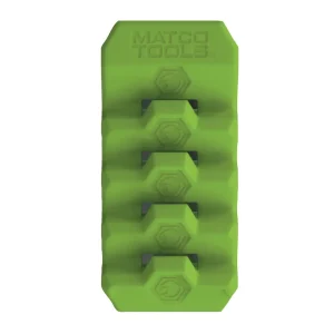 4 SLOT MAGNETIC WRENCH RACK – GREEN