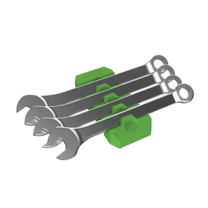 4 SLOT MAGNETIC WRENCH RACK – GREEN - view 3