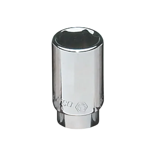 1/4″ DRIVE 1/2″ SAE 6 POINT MID-LENGTH CHROME SOCKET