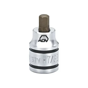 3/8″ DRIVE 7/32″ SAE STUBBY HEX BIT